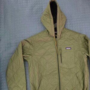 Patagonia Diamond Quilted Bomber Hoody Mens.